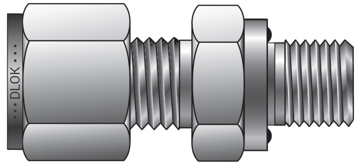 Male Connector with ED Seal BSPP (For Fractional Tube)